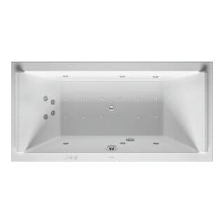 Duravit - Starck Whirlpool, Einbauversion, 2 Rückenschrägen, Ab-