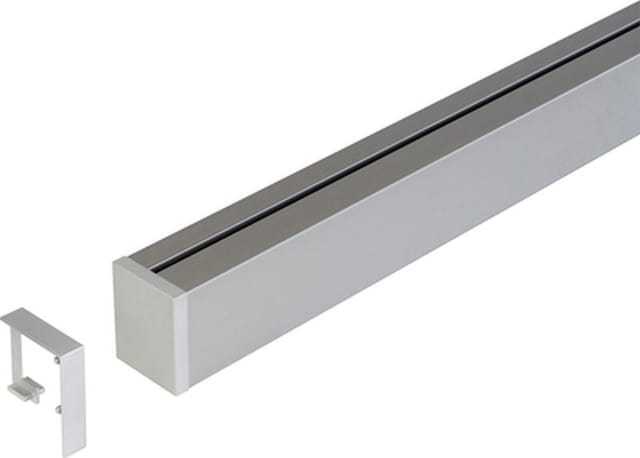 Linero Mosaiq Wandprofil - Edelstahloptik, Länge 1200 Mm - Kesseböhmer
