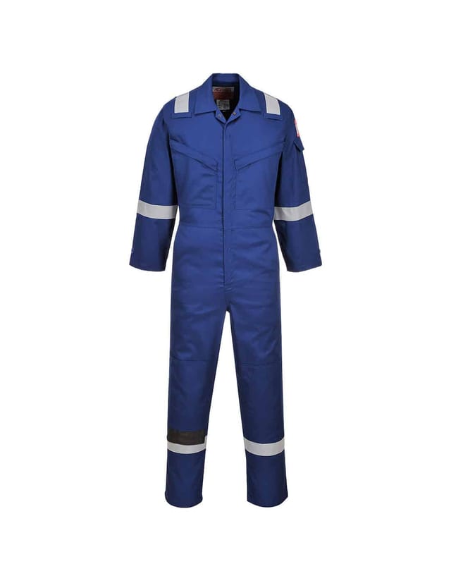 Antistatische Super Leichte Kombination 210g Farbe: Royalblau Größe Xl - Portwest