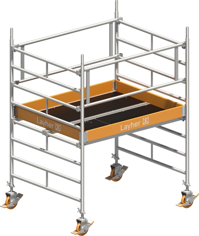 Layher Rollgerüst Uni Kompakt P2 3,20m Ah