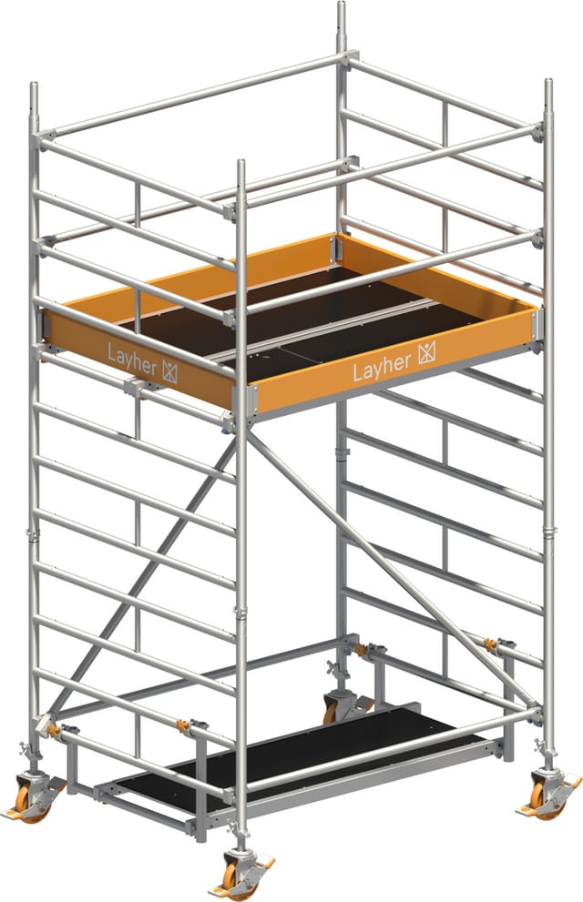 Layher Rollgerüst Uni Kompakt P2 4,20m Ah