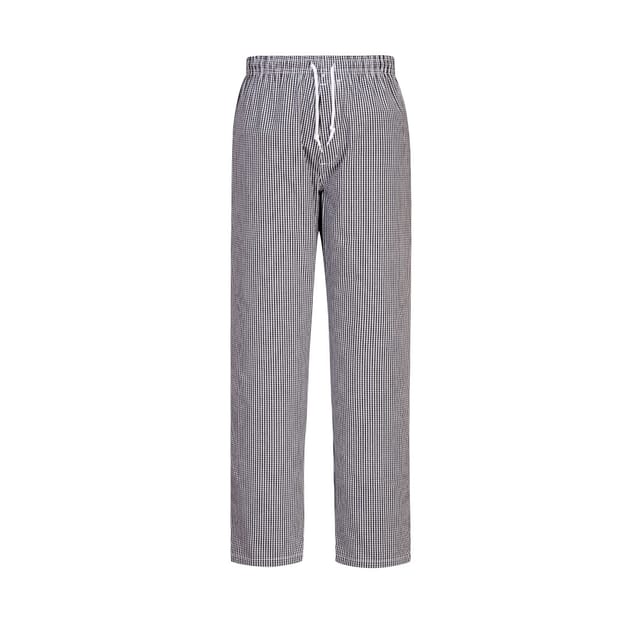 Portwest Herren Kochhose "bromley" 100% Baumwolle Schwarz 3xl