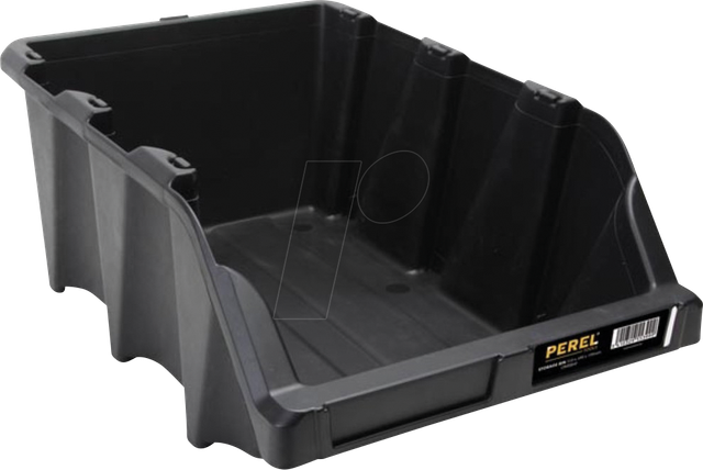 Sichtlagerbox - 310 X 490 X 195 Mm - 25 L - Schwarz