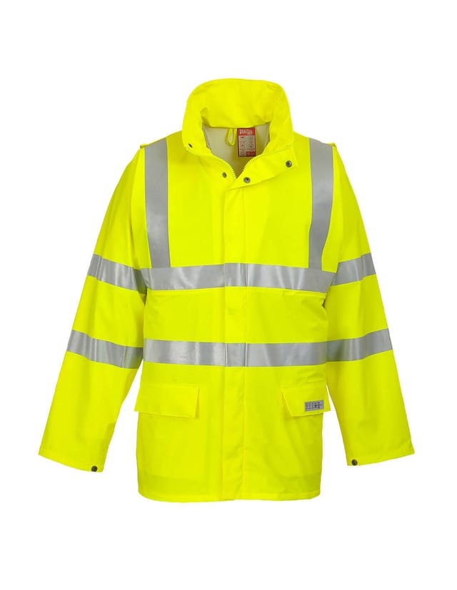 Regenjacke Hivis Fr Sealtex Farbe: Gelb Größe L - Portwest