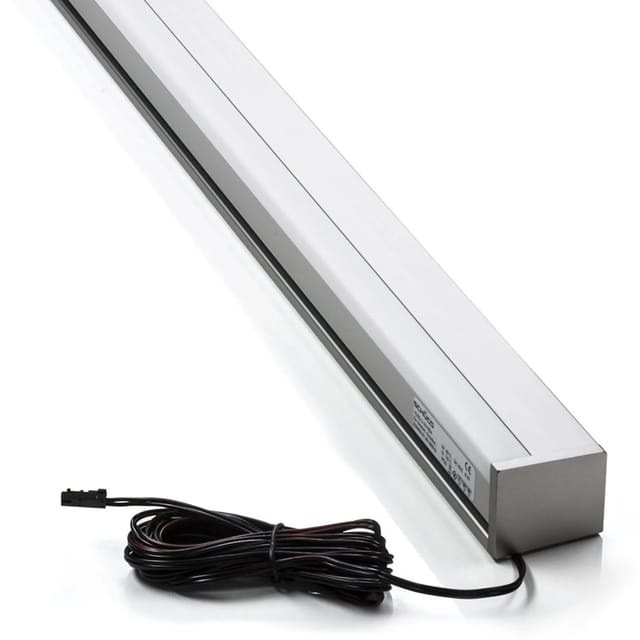Led Küchenreling Groove Aufhängeschiene 600 Mm Für Linero 2000 & Mosaiq Nischensysteme Mit Kabelausgang Rechts