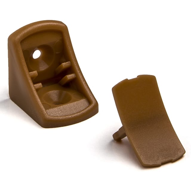 So-tech - 100 Stück Korpusverbinder 24 X 24 X 20 Mm Mit Abdeckkappe Erlenholz