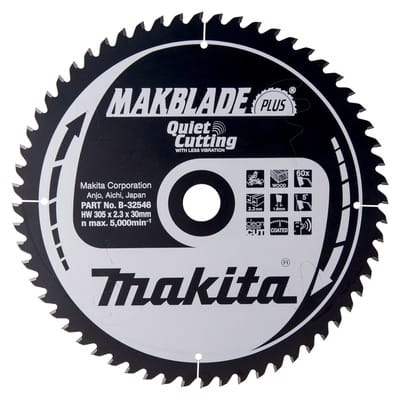 Makita Sägeblatt Makblade+ 305x30x60z, 2,3 Mm