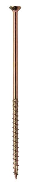 G&b Fissaggi - Senkkopfschraube T30 6x80 Verzinkt Bichromatiert Fissagi - Packung 100 - 92001