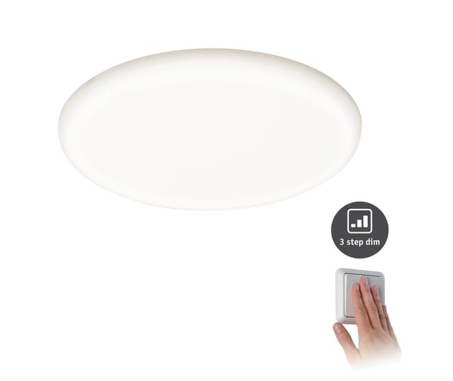 Paulmann - Einbauleuchte Led Veluna Varifit 3-stufen Dimmbar Ø 21,5cm 22 W Einbauleuchte