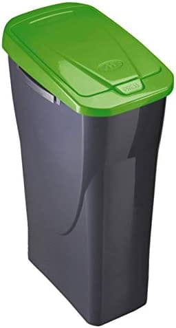 Habitex - Eimer Mit Deckel 15lt Ecobin Mit Deckel Grün 42x31x20cm Mondex
