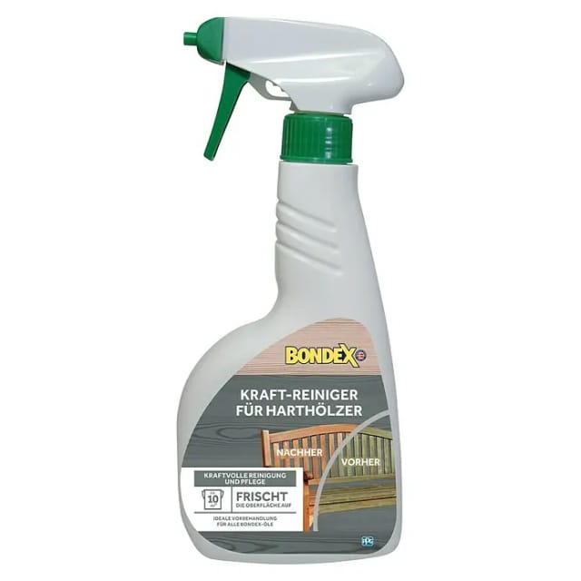 Hartholz Kraft Reiniger 500 Ml, Farblos Holzreiniger Holzpflege - Bondex