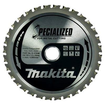 Makita Kreissägeblatt Für Metall 150x20x32z - B-47036