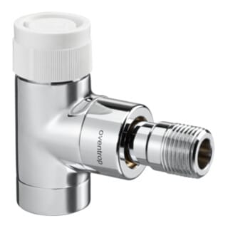 Oventrop - E Thermostatventil Dn 15 1/2', Pn 10 Eckausführung, Verchromt