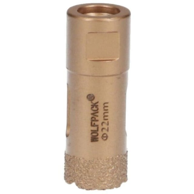 Linea Profesional - Diamantkrone Für Schleifer Ø 22 Mm. M14 Gewindeanschluss. Schneiden Dry - Wolfpack
