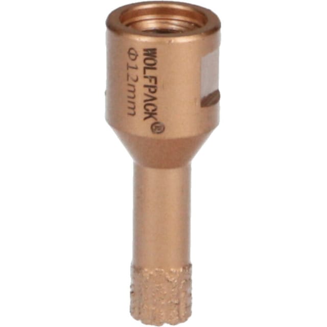 Linea Profesional - Diamantkrone Für Schleifer Ø 12 Mm. M14 Gewindeanschluss. Schneiden Dry - Wolfpack