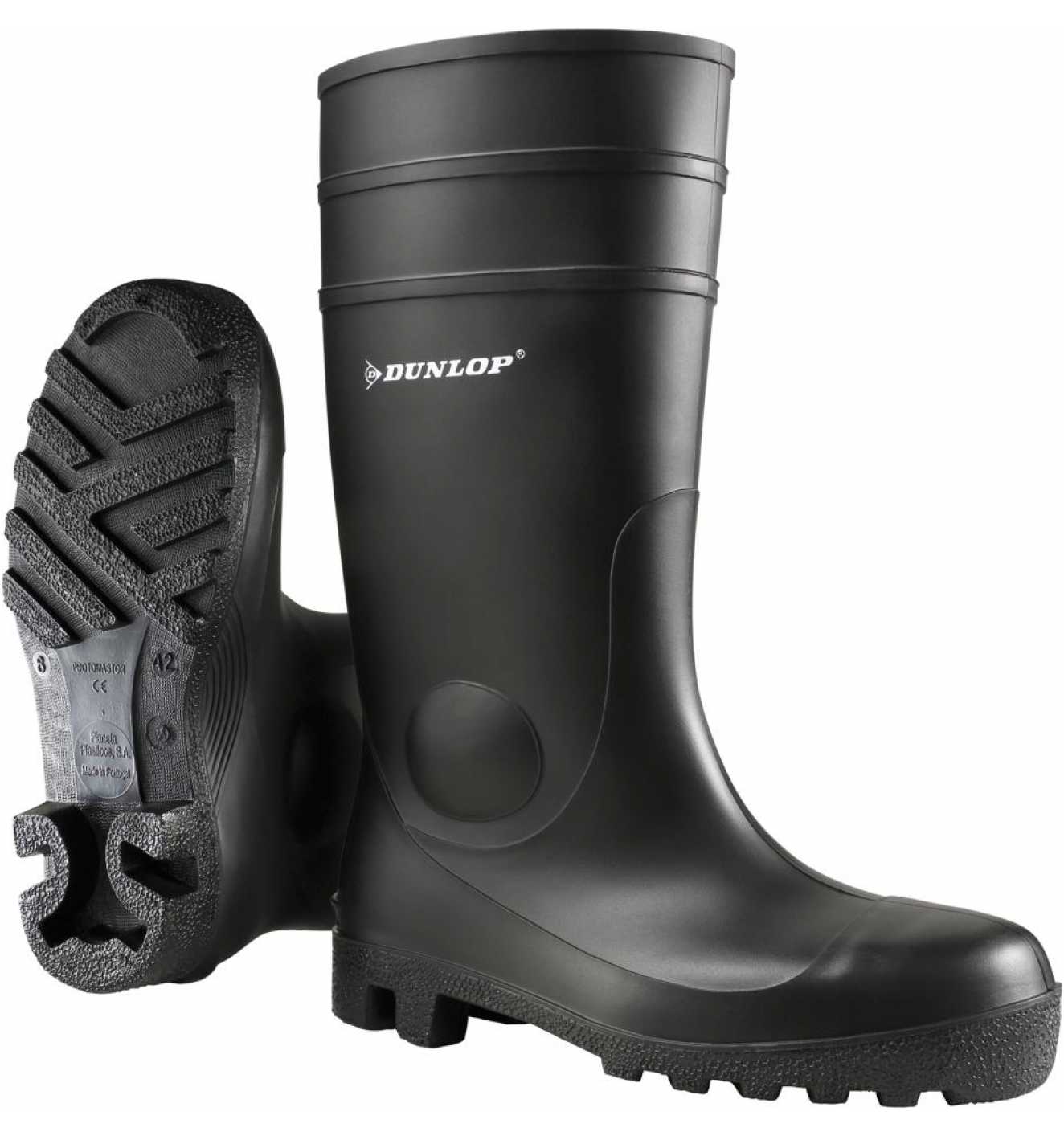 Größe Schwarz Stiefel Dunlop 142pp39 39