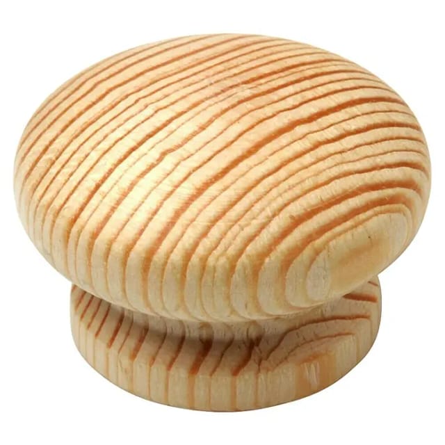 Box Mit 10 Holzknöpfen D44 Unbehandeltes Pin-ref 7-254 97