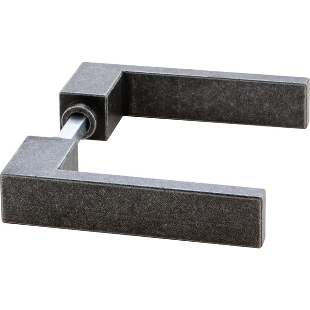 Halcö - Drückerpaar Lech - Ansatz 18 Mm, Schwarz Lackiert