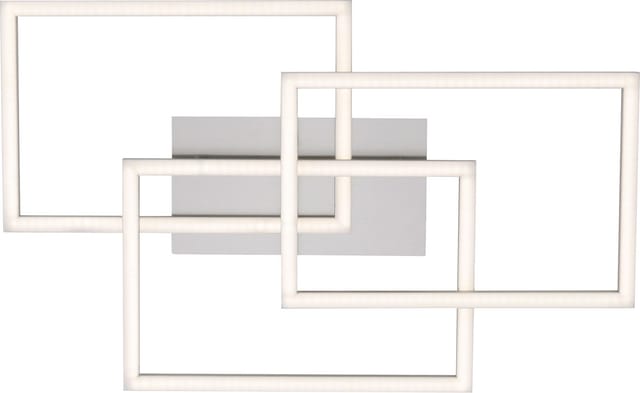 Justlight Led Deckenleuchte Iven 54 X 33,5 Cm Dimmbar, Warmweiß Deckenleuchte