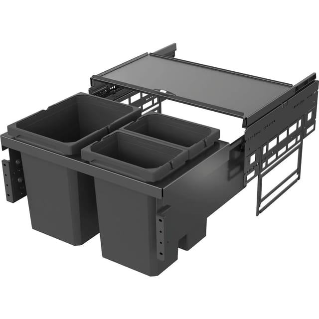 Vauth-sagel - Vs Envi Space S Abfalltrennsystem Kb 600 Mm 15,5/2 X 75 L Lava