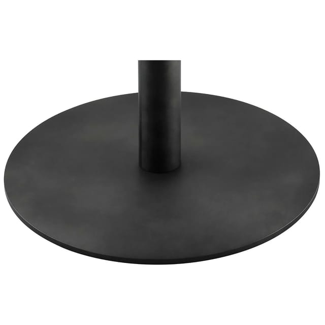 Simausrom - Jaco Bodenplatte Mit Anschraubplatte Ø 450 Mm Schwarzstahl Matt