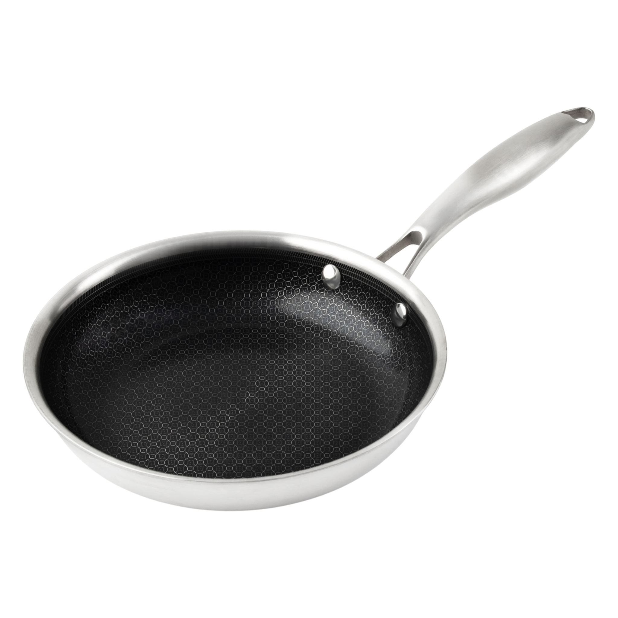 Premium Antihaft Induktion Wabenpfanne Pfas-frei - 20 Cm - Keramik Bratpfanne Kratzfest Mit Alukern Und Keramikbeschichtung