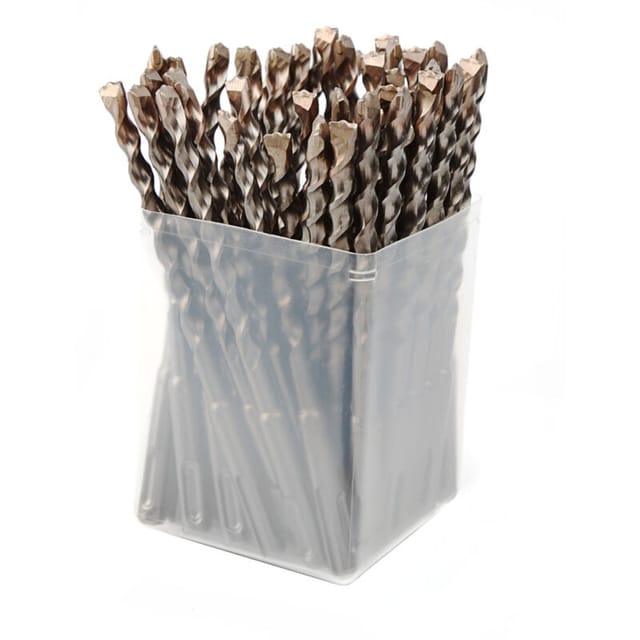 Pack Mit 50 Betonbohrern Twister Plus 2 Sds-plus-bohrer - 108r Ø 5 Länge Nützlich 50 Gesamtlänge 110