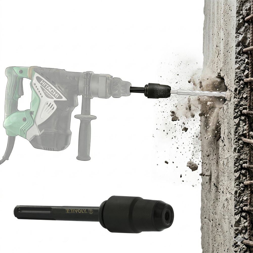 Tivoly - Aufnahmeadapter Sds Max Auf Sds+