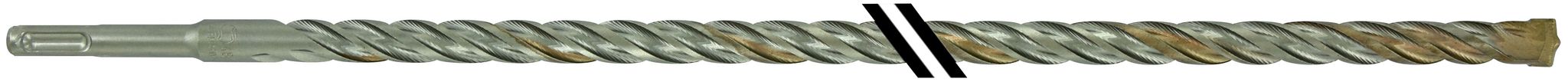 Tivoly - Ø: 14 / Betonbohrer 2 Schneiden Speeder2 - L610 Mm - Zentrierspitze - Vierstufige Spiralnut - Sds+/ L: 600