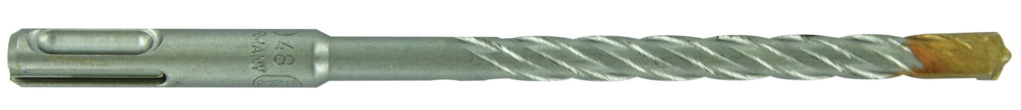 Tivoly - Ø: 9 / Betonbohrer 2-schneidig Speeder2 - L160mm - Zentrierspitze - Vierfach-nuten - Sds+ / L: 160