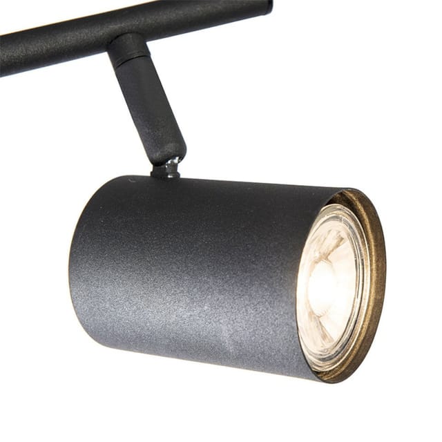 Smart Spot Schwarz Kippbar Inkl. 2 Wifi Gu10 - Jeana 2