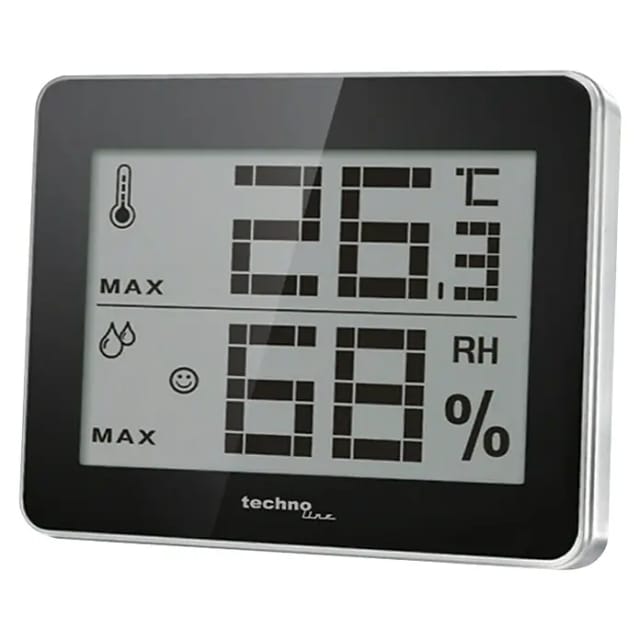 Mm_unverified_brand - Technoline Wetterstation Ws 9450 Schwarz-alu Wetterstationen