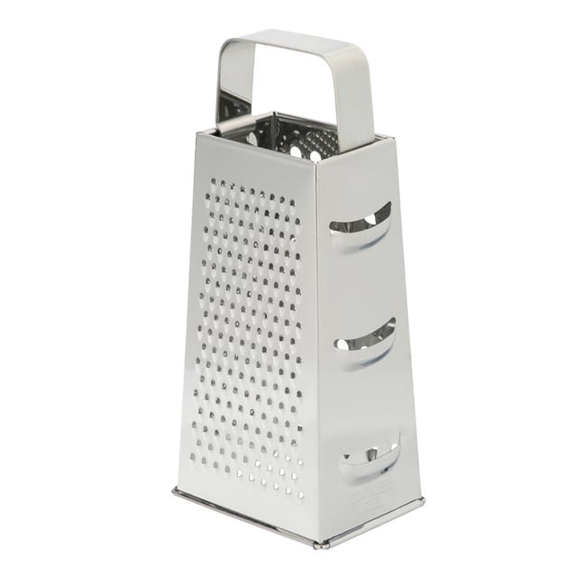 Rallador 4 Caras Acero Inoxidable 21 Cm.