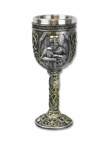 Martinez Albainox - Dekoration Tasse Tole10 Imperial Templer, Höhe 20 Cm, Aus Harz Und Aluminium