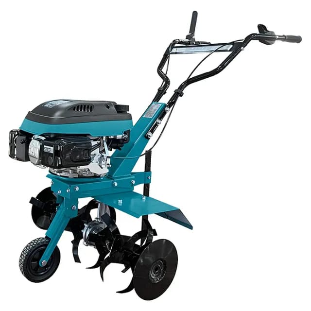 Ks 4hp-70 Benzin-bodenhacke Mit Riemenantrieb, Gartenfräse Mit Geschmiedete Säbelfräsen, ≤70 Cm Arbeitsbreite, ≤27 Cm Arbeitstiefe, Motorleistung 5 Ps, Gewicht 40 Kg - Könner&söhnen