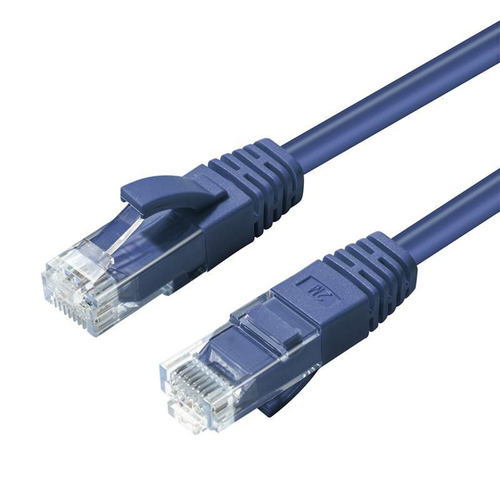 Mc-utp6a0015b Blaues 0,15 M Cat6a U/utp-netzwerkkabel