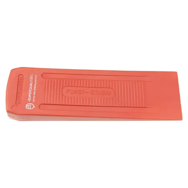 Basic Spaltkeil Mit Querrillen Forstkeil Kunststoff Rot 240x70mm - Stubai