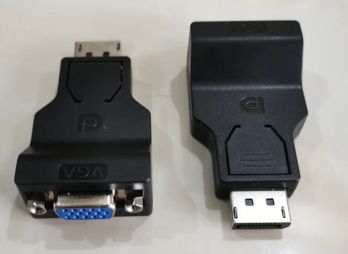 Mc-ith-dp1.2-vga-adapter Dp Vga D-sub Schwarz
