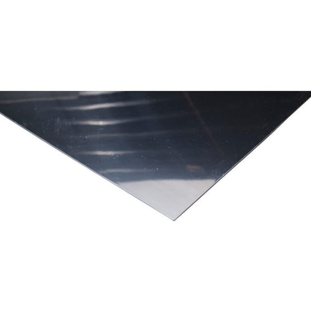 Spritzschutz Aus Spiegel-/roh-aluminium (erhältlich In 2 M X 1 M Und 1 M X 0,5 M) – Farben – Spiegel-/roh-aluminium, Dicke – 3 Mm, Breite – 50 Cm, Länge – 100 Cm