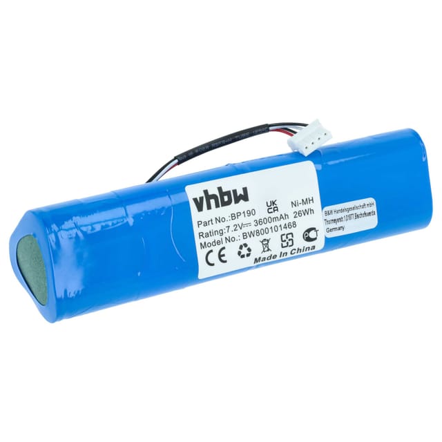 Vhbw - Akku Kompatibel Mit Fluke Scopemeter 225c-s Oszilloskop, Messgerät (3600mah, 7,2v, Nimh)