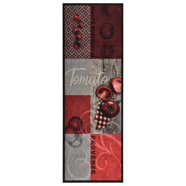 Küchenbodenmatte Waschbar Tomate 60x180 Cm Vidaxl