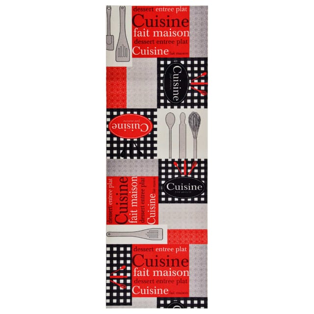 Küchenbodenmatte Waschbar Cuisine 60x180 Cm Vidaxl