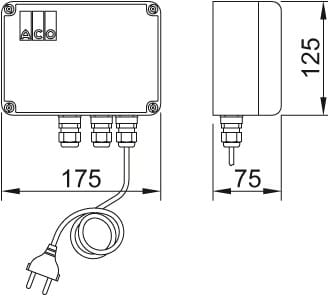 Aco Signalanlage Na 1.2 Netzunabhängig, 0150.26.73