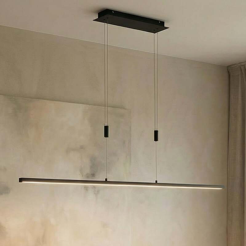 [gebraucht] B-ware Lindby Hängelampe Hängeleuchte Arneja Led Pendelleuchte Leuchte Dimmbar Schwarz