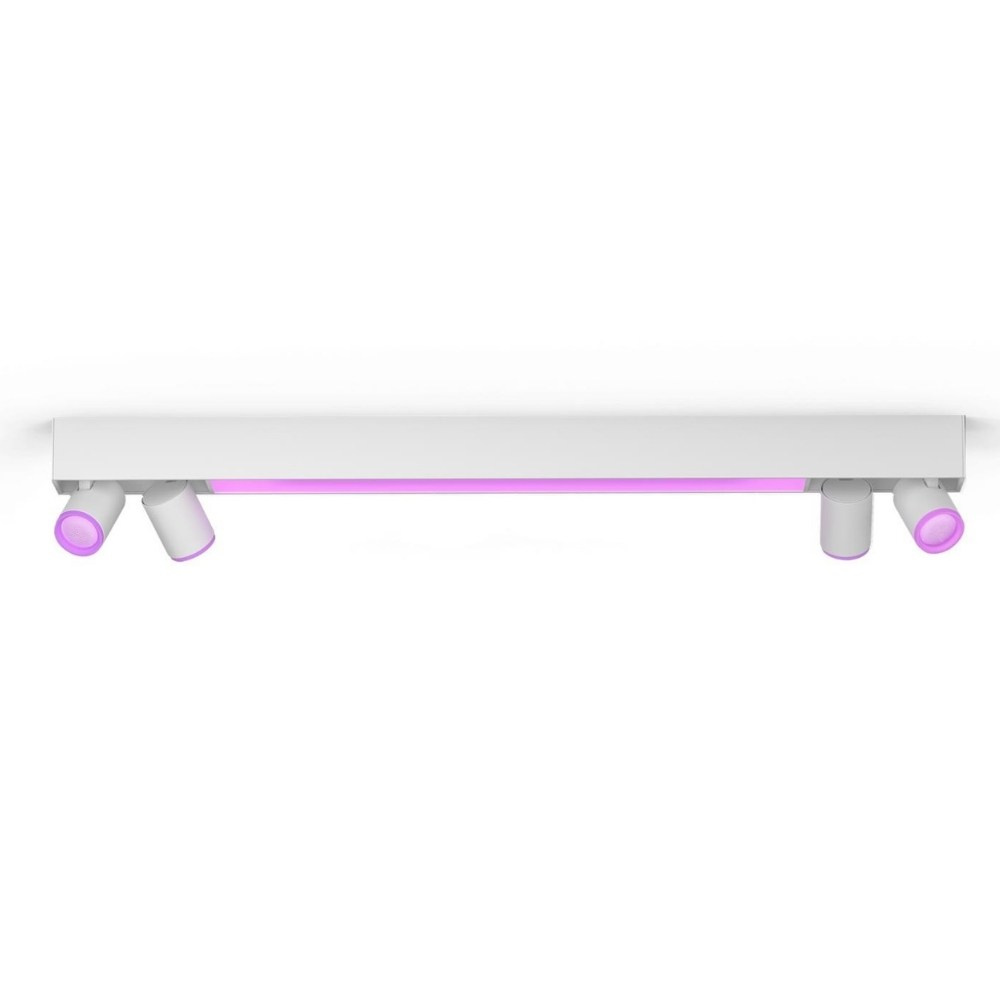 Weiße Deckenleuchte Centris Lamp 4luci Plus Integrierte Led 5060731p7