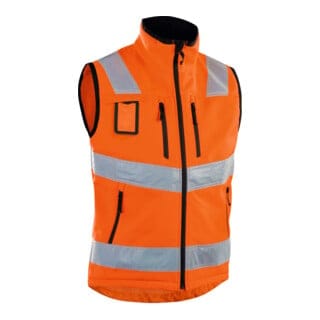 Blakläder Warnschutz-softshell-weste, Orange, Unisex-größe: 2xl