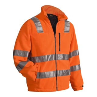 Blaklader - Blakläder Warnschutz-fleecejacke, Orange, Unisex-größe: 2xl
