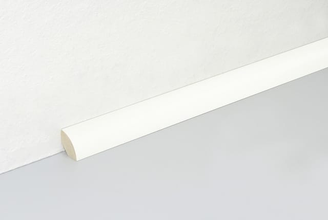 Fn Neuhofer Viertelrundstab L0185 Ral9010 240 Cm 18 X 18 Mm Leisten