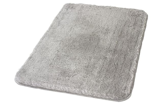 Primaster - Badteppich Grau 55 X 65 Cm Badematte Badvorleger Duschvorleger Bad