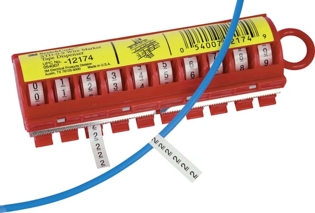 3m - Scotchcode Spenderband Weiß Polyester - Std-0-9